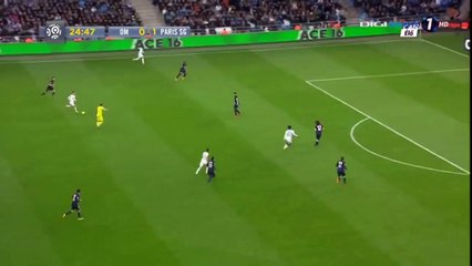 1-1 Remy Cabella - Marseille v. PSG 07.02.2016 HD