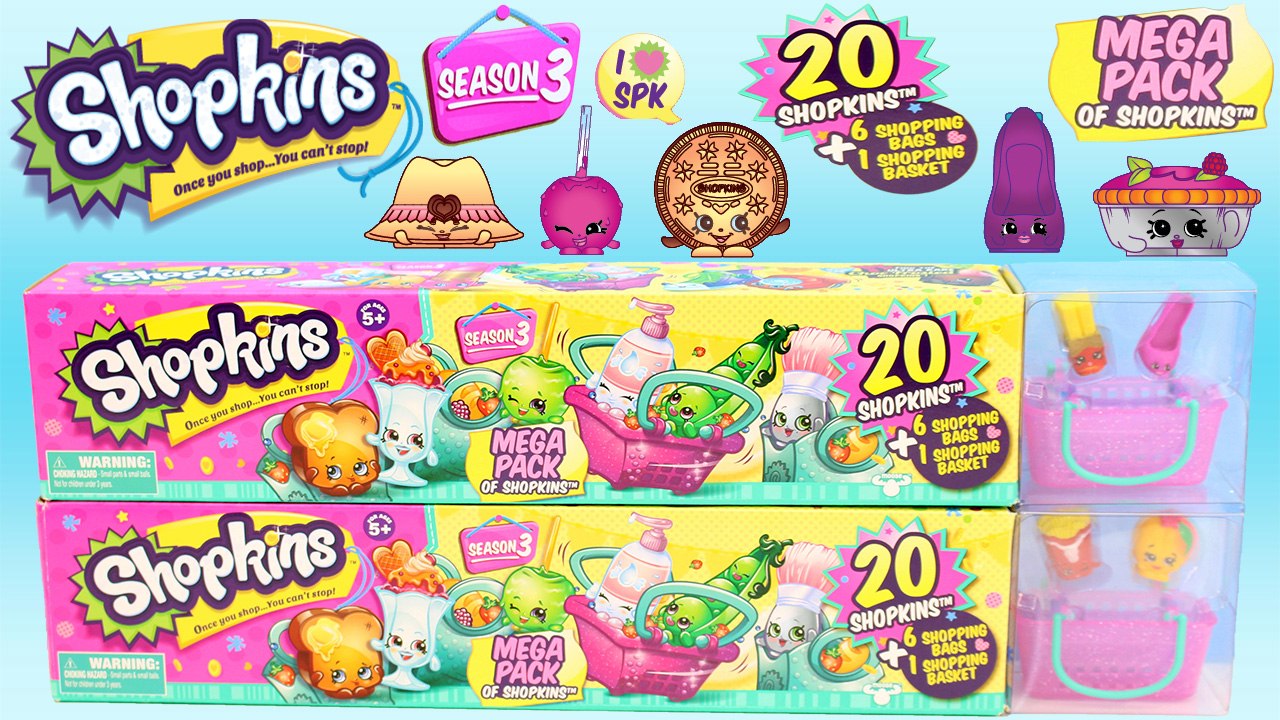 Shopkins Season 3 Mega Packs - Ultra Rare Choc Frosted Shopkins