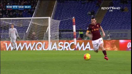 Alessandro Florenzi Goal HD - AS Roma 1-0 Sampdoria - 07-02-2016