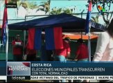 Cincuenta observadores acompañan elecciones municipales en Costa Rica