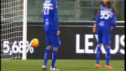 Fernando Goal - AS Roma 2 - 1 Sampdoria - 07-02-2016