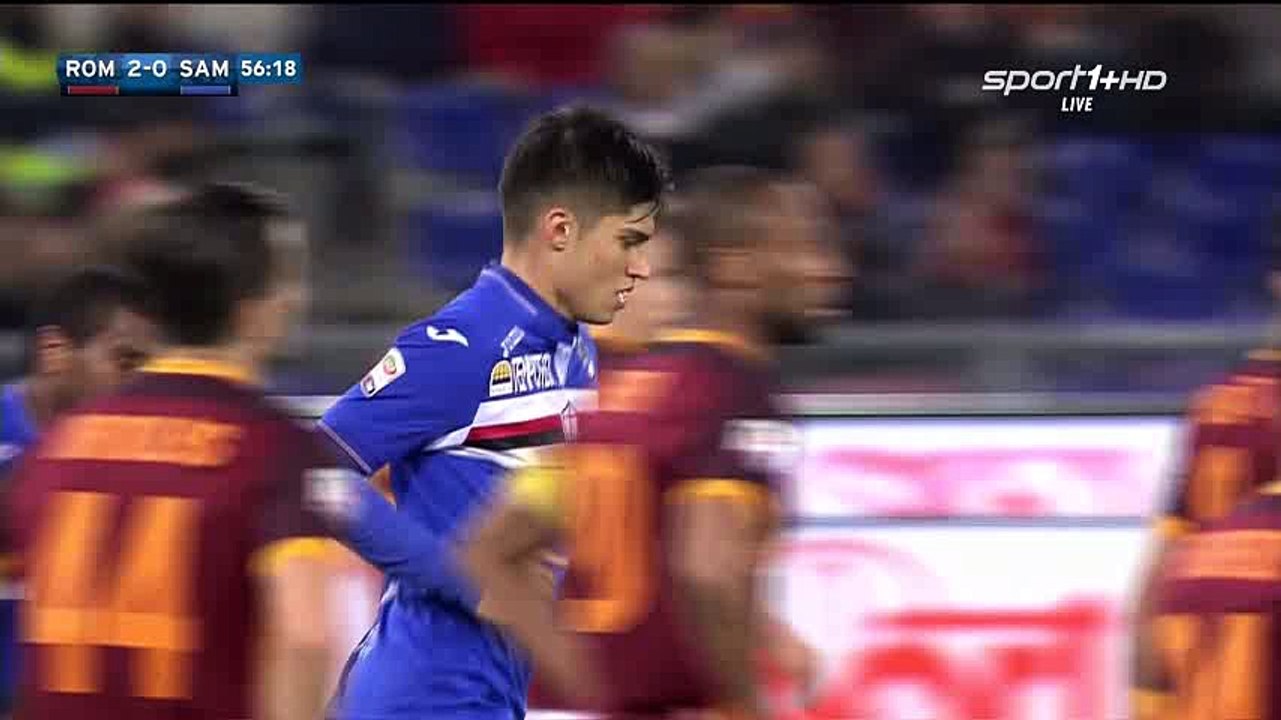 Fernando Goal HD - AS Roma 2-1 Sampdoria - 07-02-2016
