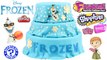 HUGE Disney Frozen Play Doh Cake - Surprise Toys Fash’ems, Mystery Minis, Chocolate Eggs