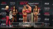 UFC fighter proposes to his girlfriend during weigh-in!