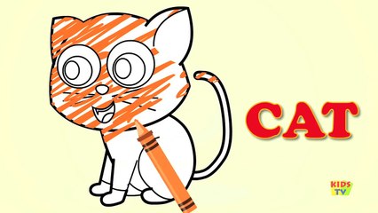 Coloring Book | Learn Colors | What Color Is This Dress