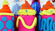 NEW Surprise Eggs Disney Princess Fashems Play Doh Rapunzel Sleeping Beauty Chocolate Egg Toys