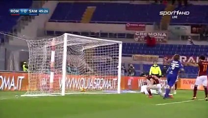 AS Roma 2-1 Sampdoria  All Goals - 07-02-2016 HD