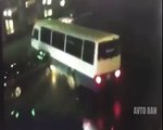 Hard Mass Accident due to the Bus Bus Driver Loses Control, Causes Pile Up || AVTO BAN