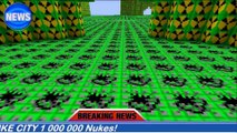 Minecraft MEGA HUGE NUKE CITY 1 000 000 NUKES HD