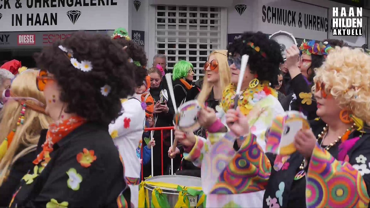 Familien-karnevalszug in haan begeisterte!