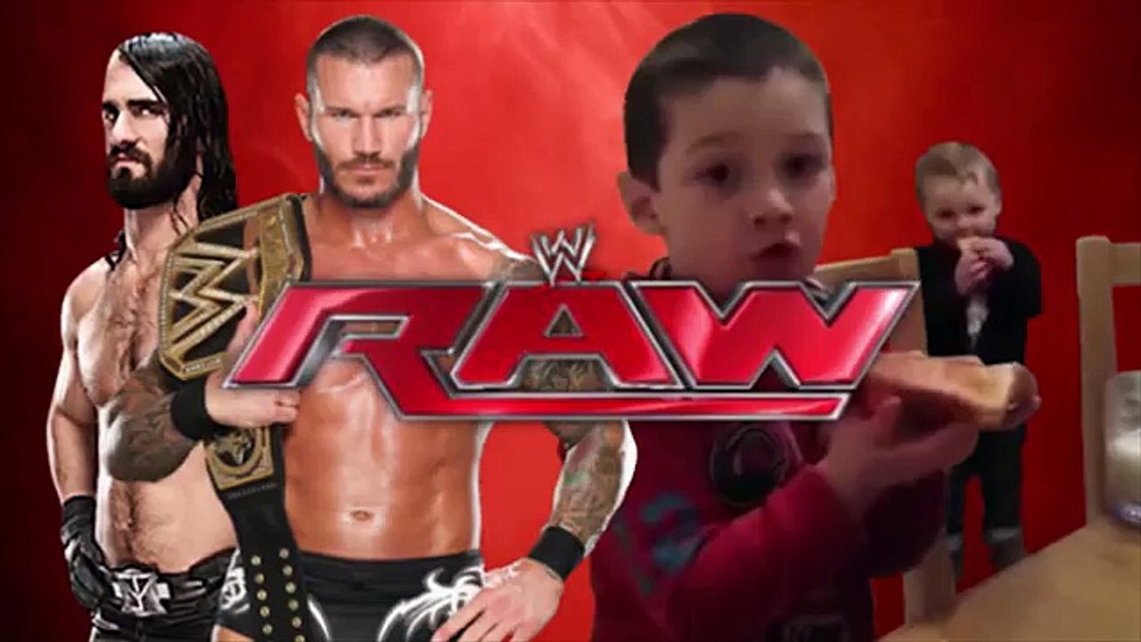 2 Innocent Kids Meet Randy Orton RKO & Seth Rollins Curb Stomp - YouTube