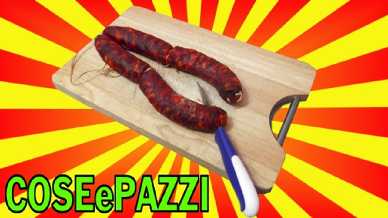 A(COSEePAZZI):La Salsiccia Calabrese Si Taglia Da Sola