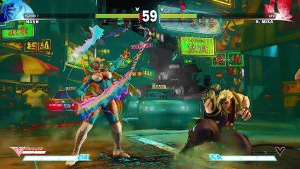 Street Fighter V - Trailer gameplay - Nash