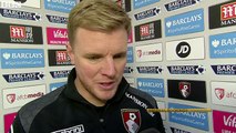 Bournemouth 0-2 Arsenal: Cherries lacked cutting edge - Eddie Howe