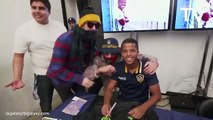 Gerrard and Keane in epic disguise prank on Giovani dos Santos