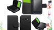 Samrick - Funda tipo libro para Samsung Galaxy Fame S6810 y S6810P con NFC (piel tarjetero)