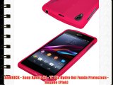 SAMRICK - Sony Xperia Z1 - 'S' Ola Hydro Gel Funda Protectora - Rosado (Pink)