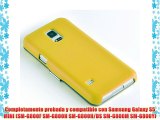 JAMMYLIZARD | Funda Tipo Libro Para Samsung Galaxy S5 MINI Flip Cover Con Cierre Magnético