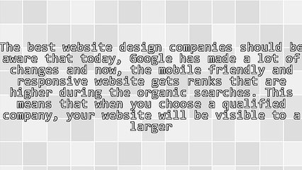 The Best Web Design Options