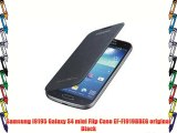 Samsung i9195 Galaxy S4 mini Flip Case EF-FI919BBEG original Black