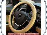 Semoss Antideslizante Funda Volante Cubierta Cuero Genuino Genuine Leather Car Steering Wheel