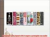 Funda Gel Flexible bq Aquaris M4.5 BeCool Baby on Board Osito amoroso [  1 Protector Cristal