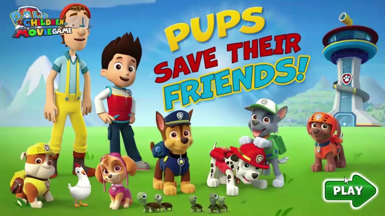 PAW Patrol Full Episodes of Pups Save Their Friends Game in English - Complete Walkthrough