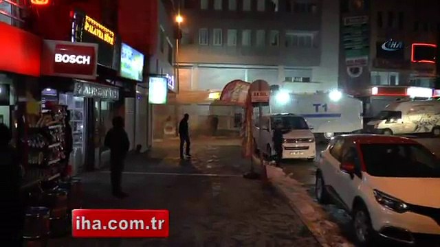Operasyonları protesto eden gruba polis müdahalesi!