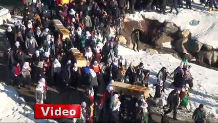 Cizre ve Silopi’de ölen 12 kişinin cenazesi defnedildi