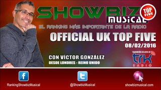 Ranking Musical Official UK Top Five / 08-02-2016