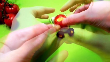 Паровозик! Украшения из овощей! Train! Decoration of vegetables!