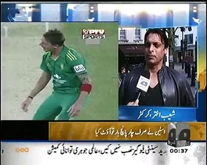 Dale Steyn vs Mohammad Hafeez battle