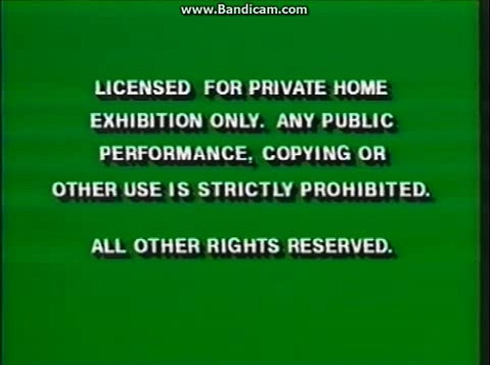 Opening To King Of The Grizzlies 1993 VHS (Canadian Copy)