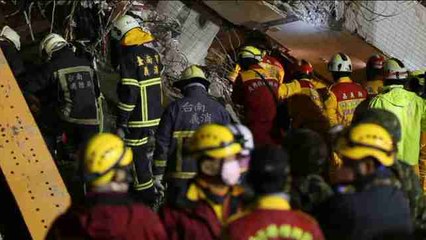 Aumenta a 38 la cifra de muertos por el seísmo en Taiwán, con 113 desaparecidos