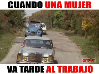 Cuando Una Mujer  Lleva Prisa