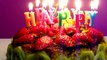 Happy Birthday!! Wowww Chocolate Strawberry Marble Cake Yummy!!