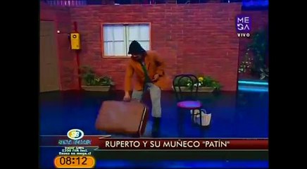 Ruperto y su muñeco Patín en El Muro de Morandé con Compañía