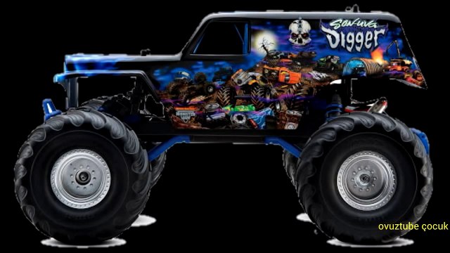 büyük tekerlekli kamyon slayt gösterisi çocuklara özel