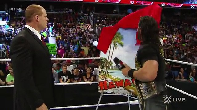 Brock Lesnar destroys J&J Security's prized Cadillac- Raw, 6