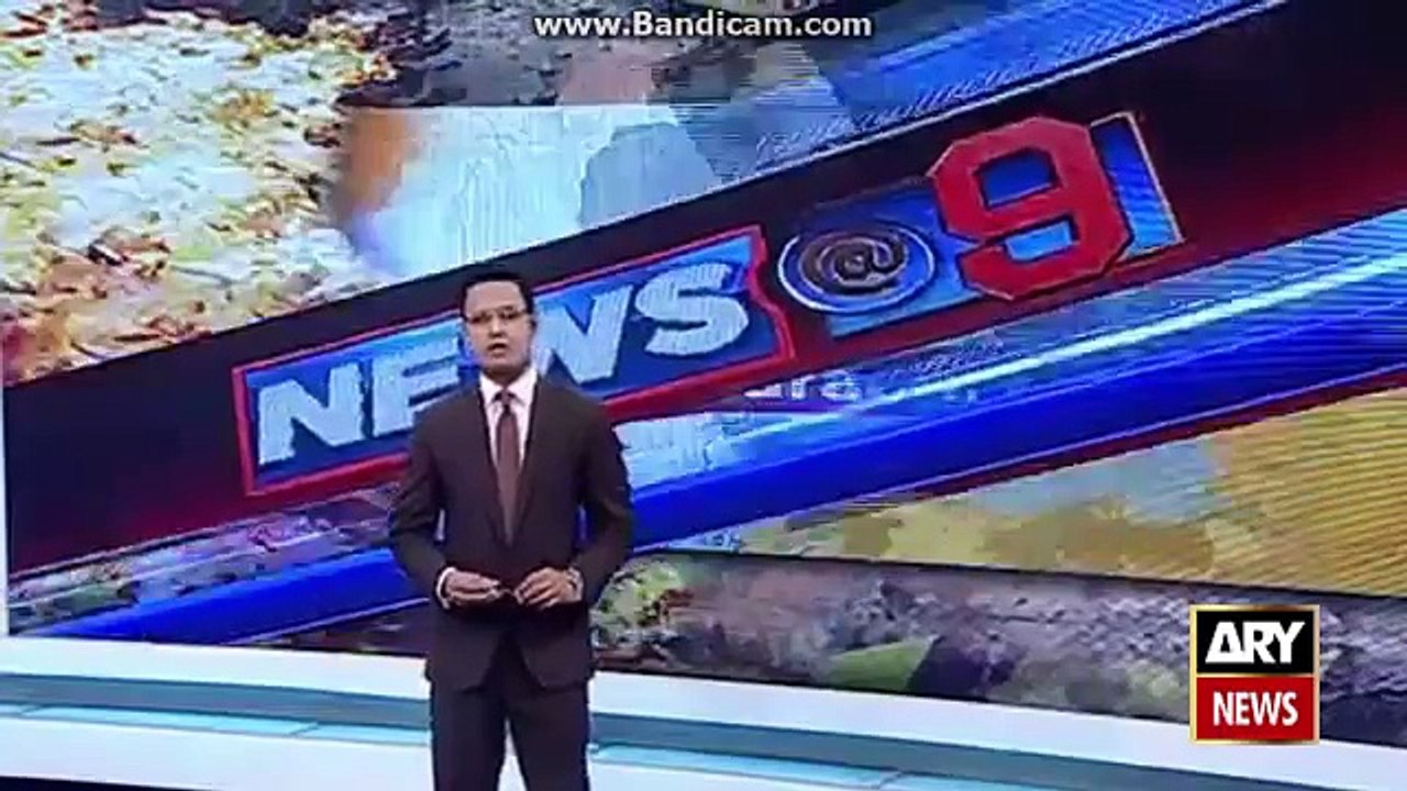 Kraker Bomb Blast in Police post Karachi -Ary News Headlines 8 february 2016,