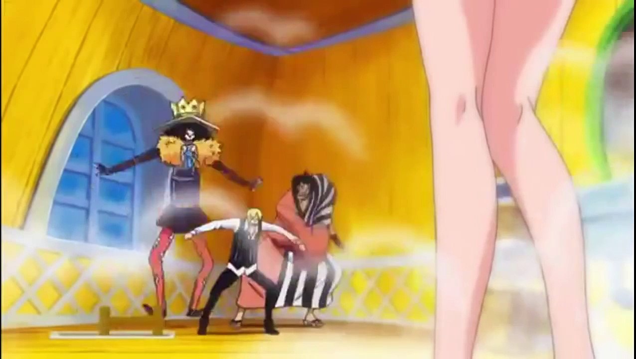 [One Piece] Momonosuke Takes a Bath with Robin - Funny Moment -