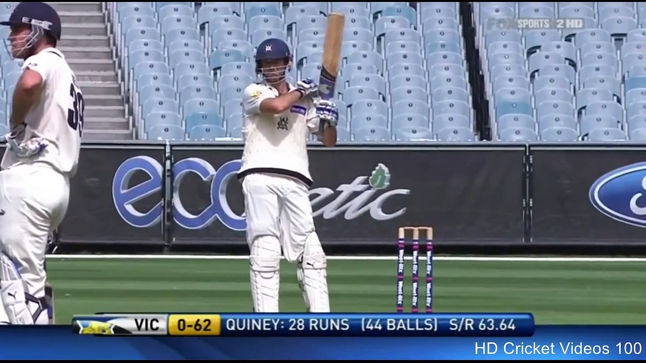 Rob Quiney 73 vs Queensland l Sheffield Shield 2010 HD