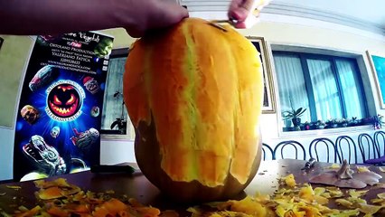 The #Joker - Amazing 3D Pumpkin Carving