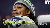 Marshawn Lynch Announces His Retirement During Super Bowl 50