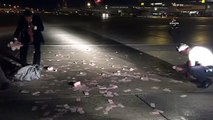 Atatürk Havalimanı'nda balya balya paralar aprona saçıldı