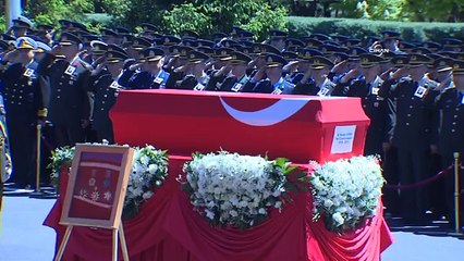 Kenan Evren için Genelkurmay'da düzenlenen tören