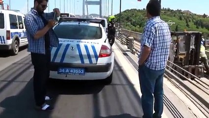 FSM köprüsünde çocuğu rehin aldı