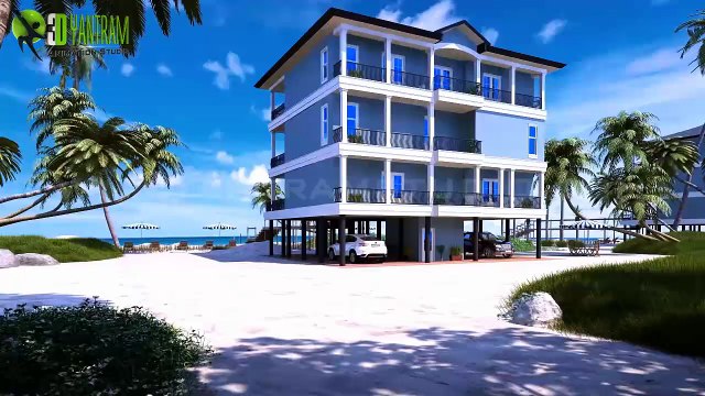 Beach House Exterior - Interior Architectural Visualization | Walkthrough Animation