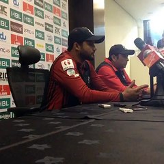 Lahore Qalandars Captain Azhar ali live psl