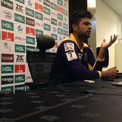 Quetta gladiators player Ahmad shezad live psl